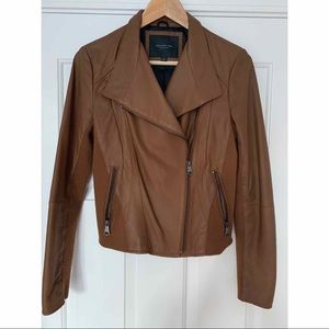 100% Genuine Leather Moto Jacket by Marc New York